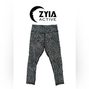 Zyia Active Women's Black and White Leggings